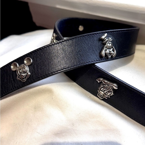 Disney Black Belt with Silver Buckle - Picture 11 of 15